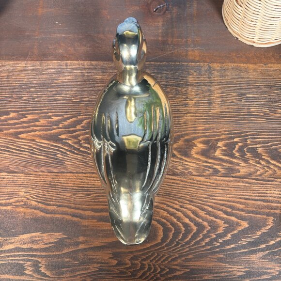 Vintage Brass Duck Family Set Mother Duck and Baby Ducks Figurine - Picture 7 of 17